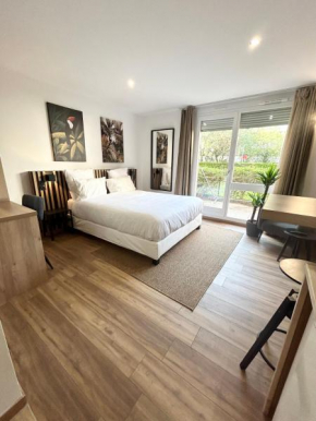 Studio 100m gare Part-Dieu/terrasse/Parking privé